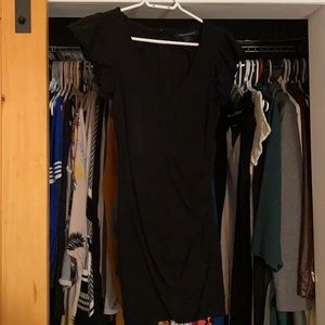 Black Mini Evening Dress